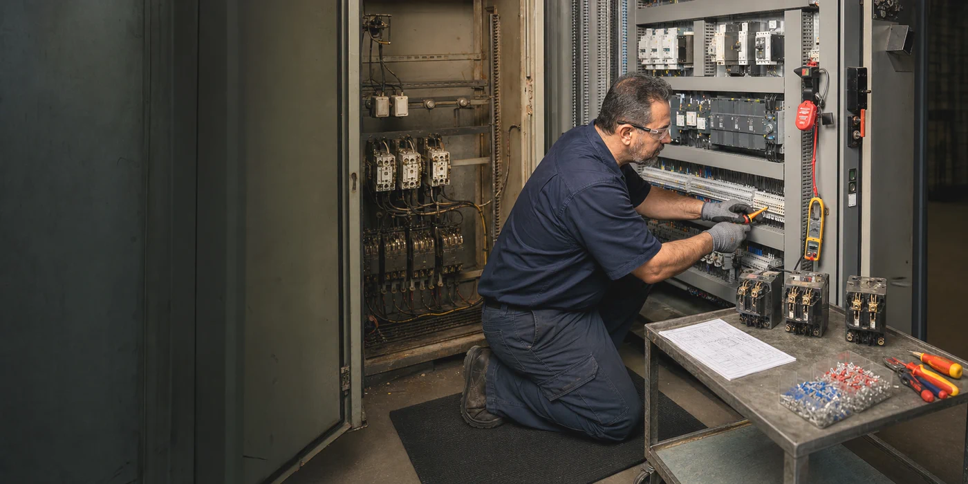 Montagem, Retrofit e Adequação de Quadros Elétricos